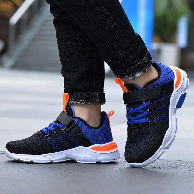 China OEM ODM Service Stylish Boy Girl Children Sport Sneaker Custom Casual Kids Running Shoes