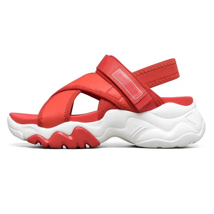 China New Design Customized Brand Platform Women Casual Shoes Summer Sandals for Men 2021